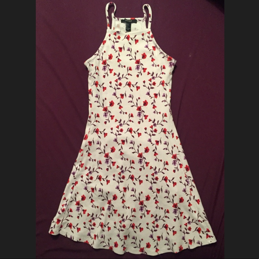 Forever 21 floral print dress